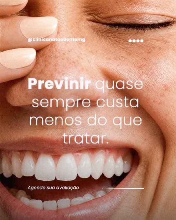 Publicação da Nata sobre prevenção odontológica